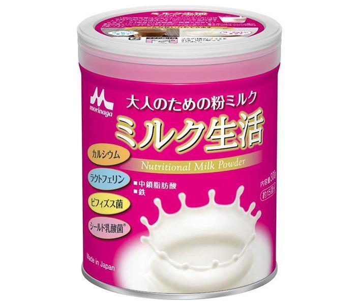 森永乳業 ミルク生活 300g缶×3個入× 2ケース 送料無料 粉ミルク 栄養 