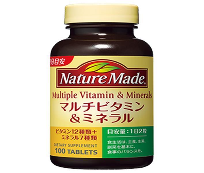 大塚製薬 ネイチャーメイド マルチビタミン＆ミネラル 100粒×3個入×(2ケース)｜ 送料無料 サプリ サプリメント ネイチャーメイド(Nature Made)