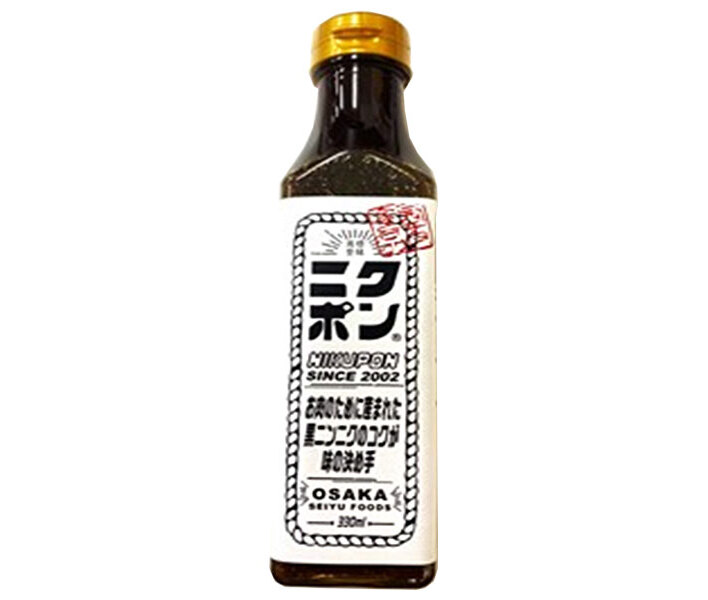 西友フーズ ニクポン 330ml×12本入×(2ケース)｜ 送料無料 一般食品 調味料 ポン酢 ぽん酢