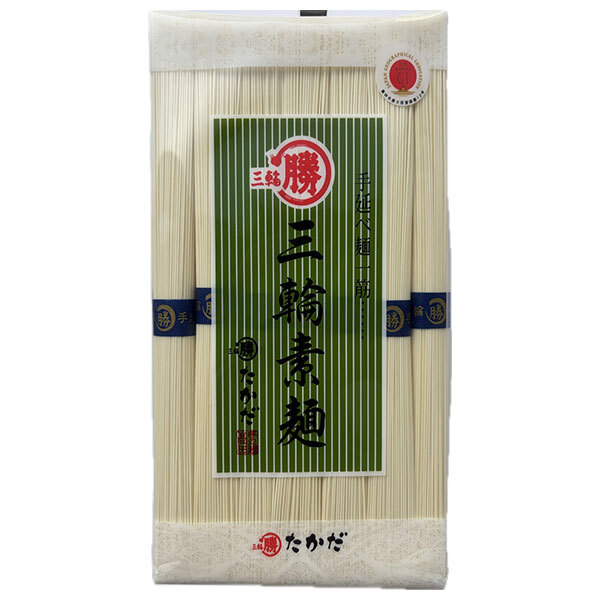 マル勝高田 三輪素麺 徳判 700g×12個入｜ 送料無料 そうめん 手延べ 手延べそうめん 素麺 乾麺 まるかつ マルカツ
