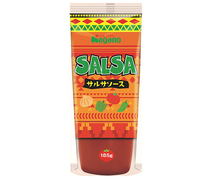 ナガノトマト サルサソース 185g&times;30(15&times;2)本入&times;(2ケース)｜ 送料無料 サルサ 調味料 野菜｜ドリンクマーケット