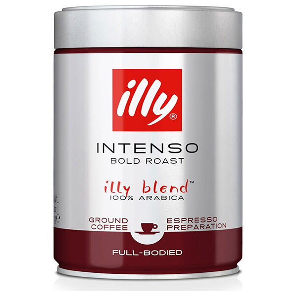 キーコーヒー イリーブレンドエスプレッソ粉 ダークロースト(インテンソ) 250g×6個入｜ 送料無料 レギュラーコーヒー 珈琲 コーヒー