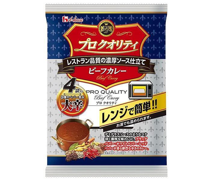 楽天市場】ハウス食品 プロクオリティ ビーフカレー 濃厚 540g(135g×4