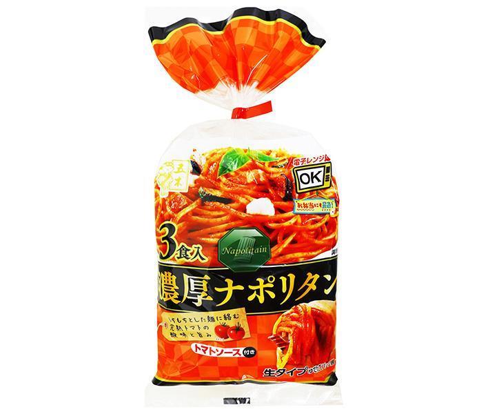 五木食品 3食濃厚ナポリタン 483g×12袋入×(2ケース)｜ 送料無料 スパゲティ パスタ 袋麺 ナポリタン トマトソース 五木