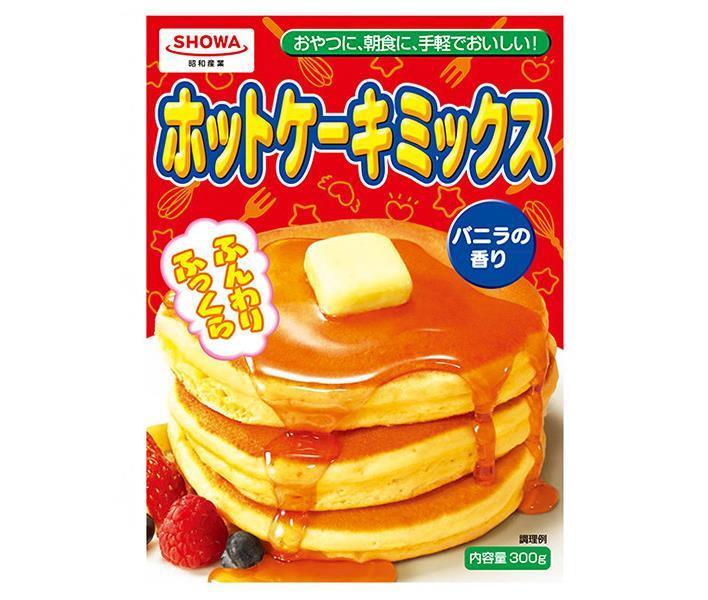 昭和産業 (SHOWA) ホットケーキミックス 300g×20箱入×(2ケース)｜ 送料無料 ホットケーキミックス ホットケーキ 小麦粉 菓子