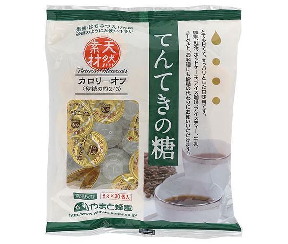 やまと蜂蜜 てんてきの糖 8g×30個×15袋入×(2ケース)｜ 送料無料 一般食品 調味料 天然甘味料 はちみつ