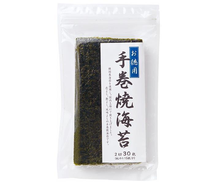 加藤産業 手巻焼海苔(韓国産) 2切30枚×20袋入｜ 送料無料 海苔 のり 焼海苔 焼のり 8,256円