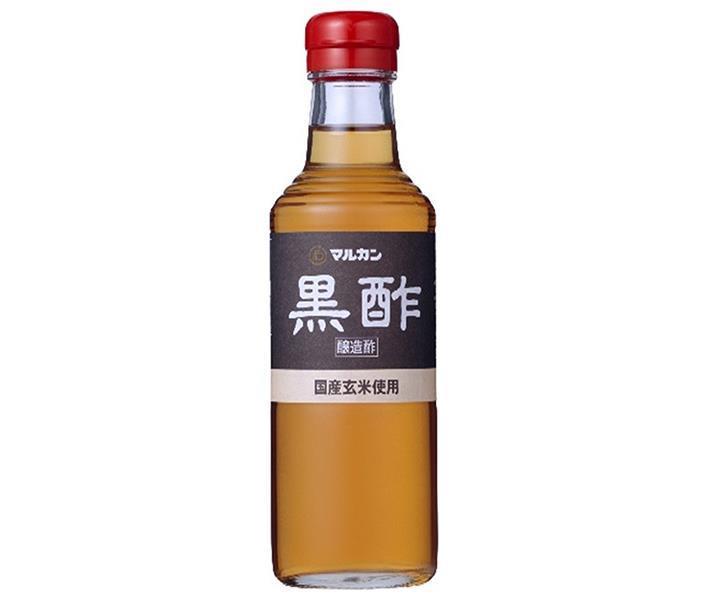 マルカン酢 黒酢 360ml瓶×12本入×(2ケース)｜ 送料無料 国産玄米 調味料 酢