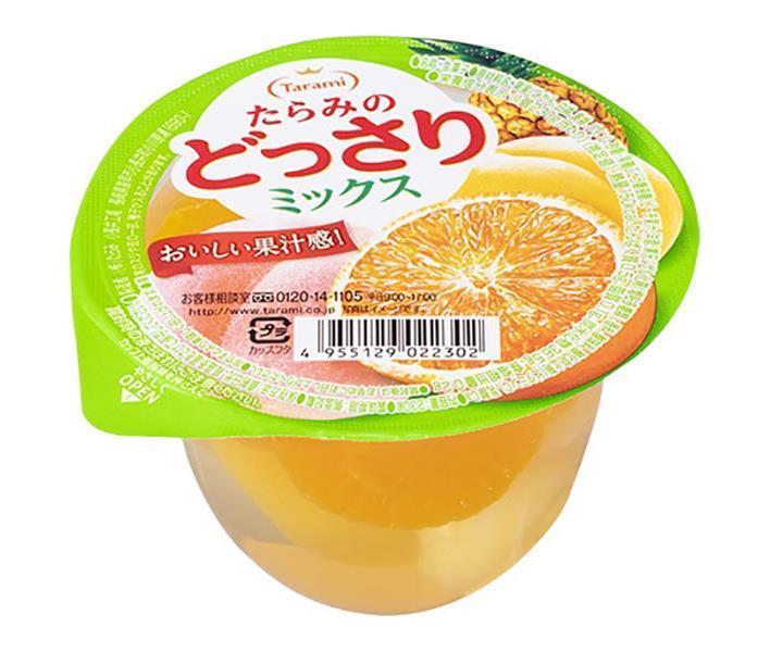 たらみ たらみのどっさり ミックスゼリー 230g×24(6×4)個入×(2ケース)｜ 送料無料 ゼリー フルーツ お菓子 おやつ