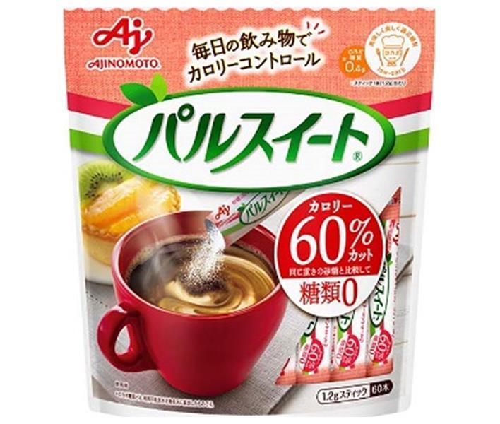 味の素 パルスイート スティック 72g(1.2g×60本)×10袋入×(2ケース)| 送料無料 低カロリー