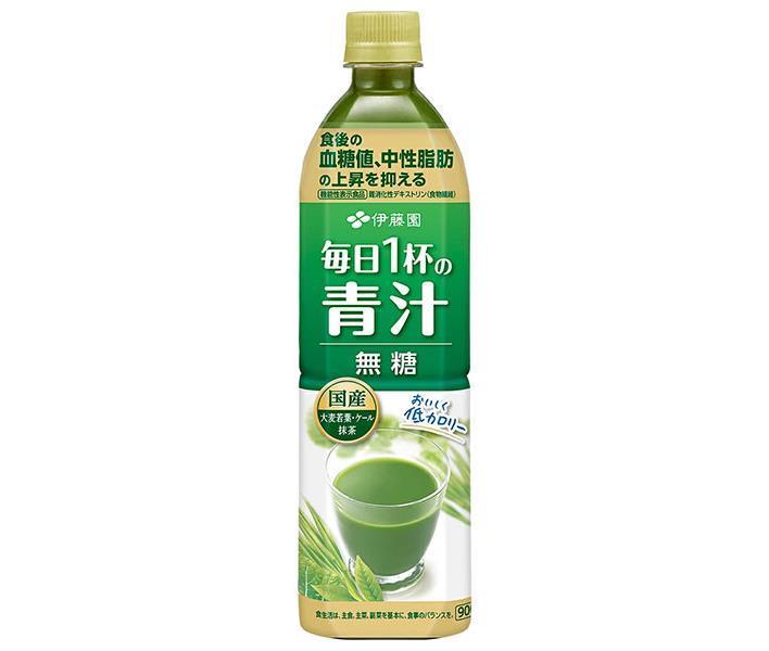 伊藤園 毎日1杯の青汁 無糖 900gペットボトル×12本入｜ 送料無料 野菜飲料 青汁 PET 食物繊維 乳酸菌