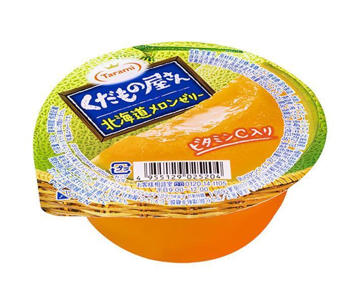 たらみ くだもの屋さん 北海道メロンゼリー 160g×36(6×6)個入×(2ケース)｜ 送料無料 ゼリー フルーツ デザート お菓子 おやつ