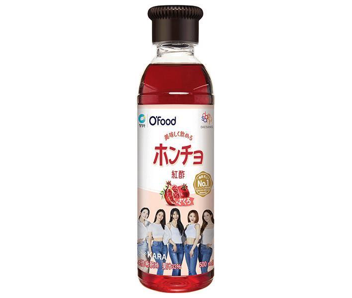 大象ジャパン 美味しく飲めるホンチョ ざくろ 500mlペットボトル&times;15本入&times;(2ケース)｜ 送料無料 希釈タイプ 柘榴 果物 フルーツ 酢飲料｜ドリンクマーケット