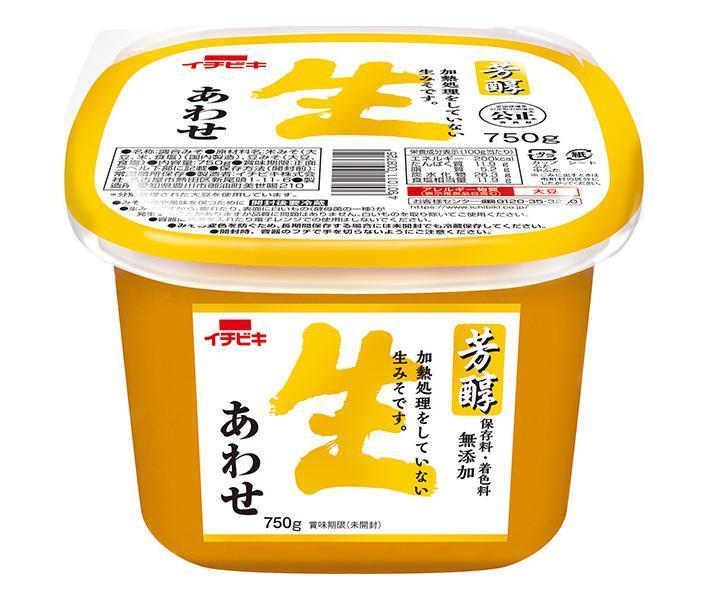 欲しいの 楽天市場】イチビキ 芳醇生赤だし 送料 750g×6個入×(2ケース)｜ 味噌