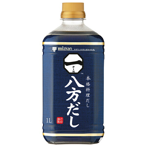 ミツカン 八方だし 1000mlペットボトル&times;6本入&times;(2ケース)｜ 送料無料 一般食品 調味料 つゆ PET 希釈用 料理だし｜ドリンクマーケット