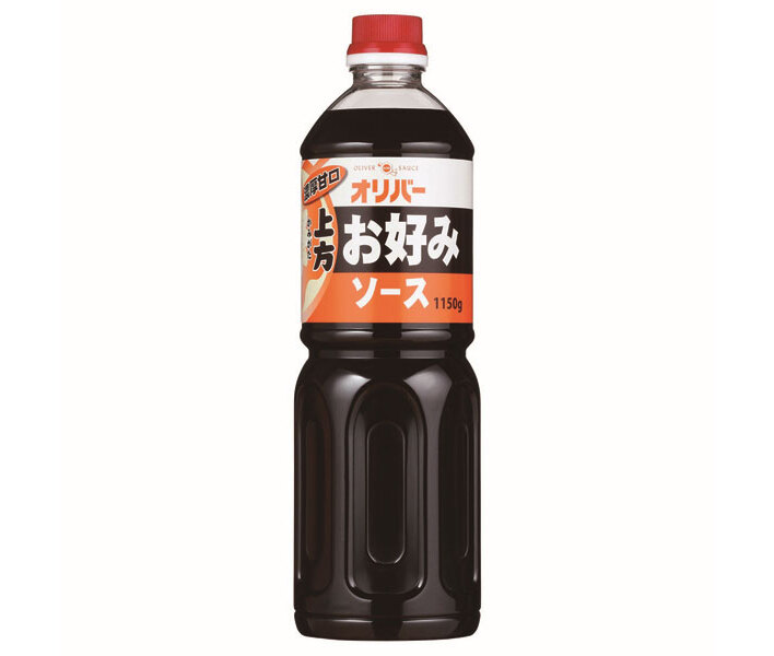 オリバーソース 上方お好みソース 1150g×12本入×(2ケース)｜ 送料無料 一般食品 調味料 ソース