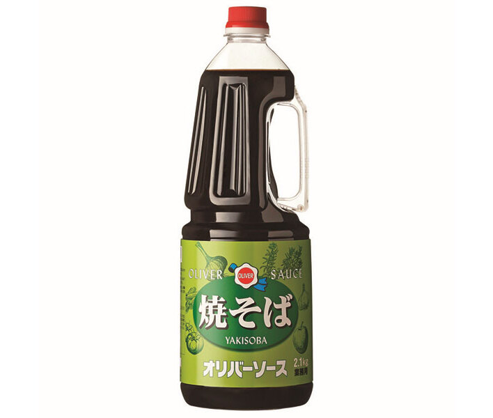 オリバーソース 焼そばソース 2.1kg&times;6本入&times;(2ケース)｜ 送料無料 一般食品 調味料 ソース 業務用 焼きそばソース｜ドリンクマーケット