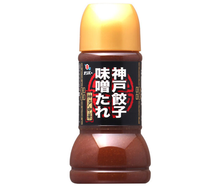 オリバーソース 神戸餃子の味噌たれ 230ml×12本入×(2ケース)｜ 送料無料 一般食品 調味料 タレ ギョーザ