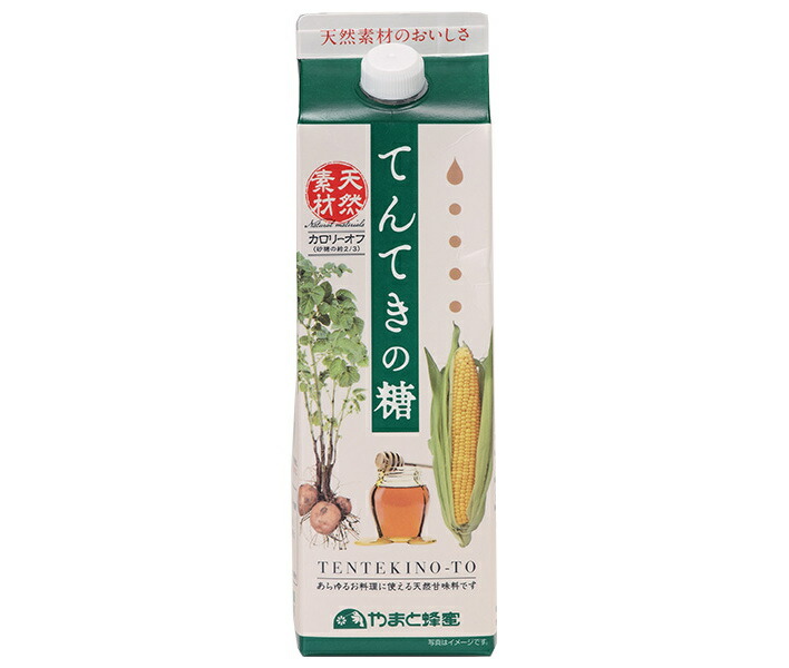 やまと蜂蜜 てんてきの糖 1200g紙パック×12本入×(2ケース)｜ 送料無料 一般食品 調味料 天然甘味料 紙パック はちみつ