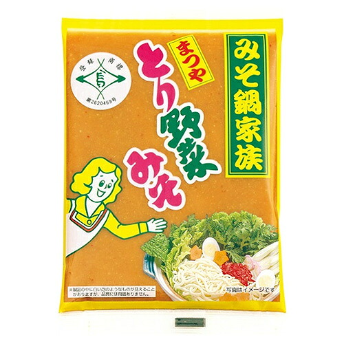 まつや とり野菜みそ 200g&times;12袋入&times;(2ケース)｜ 送料無料 みそ鍋 調味料 まつや｜ドリンクマーケット