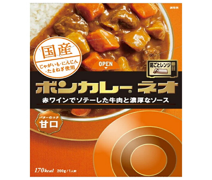 大塚食品 ボンカレーネオ バターのコク 甘口 200g×30個入×(2ケース)｜ 送料無料 カレー レトルト 甘口 レトルトカレー 12,443円