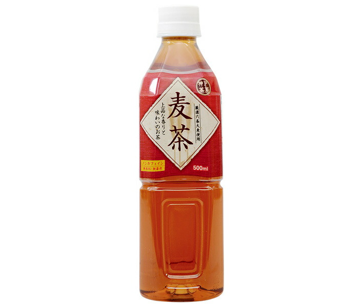 麦茶 楽天市場】富永貿易 神戸茶房 麦茶 500mlペットボトル×24本入×(2