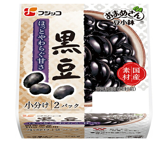 楽天市場】フジッコ おまめさん 豆小鉢 こんぶ豆 65g×2パック×12