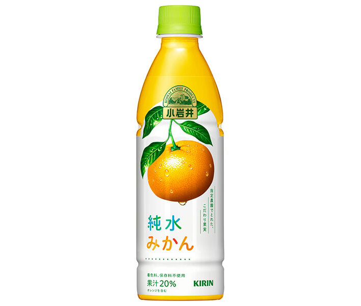 楽天市場】小岩井 純水みかん 1500mlペット【1500ml×8本(1ケース