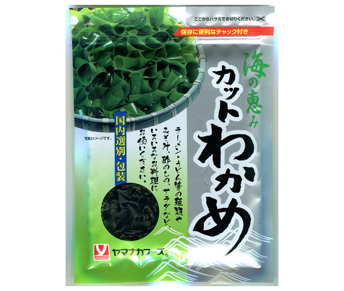 楽天市場】ヤマナカフーズ カットわかめ(中国産) 65g×10袋入｜ 送料 