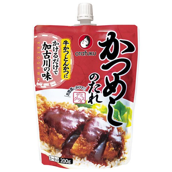 オタフク かつめしのたれ 200g×20本入×(2ケース)｜ 送料無料 タレ デミグラス風 カツメシ 加古川