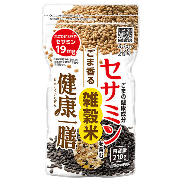 種商 健康一膳 210g&times;12袋入&times;(2ケース)｜ 送料無料 雑穀 雑穀米 もち麦 黒米 赤米｜ドリンクマーケット