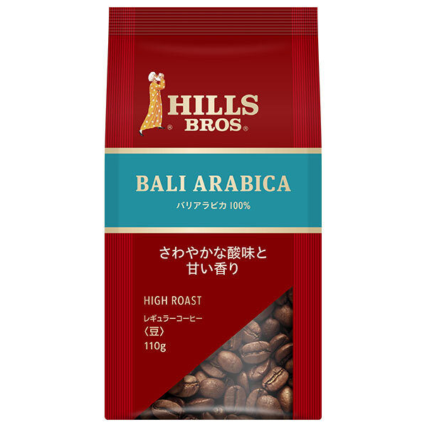 日本ヒルスコーヒー バリアラビカ100%(豆) 120g袋×12袋入×(2ケース)｜ 送料無料 嗜好品 コーヒー類 レギュラーコーヒー 袋