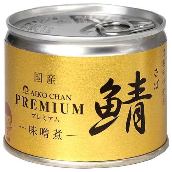 伊藤食品 あいこちゃんプレミアム 鯖味噌煮 190g缶×24個入｜ 送料無料 一般食品 缶詰 サバ さば