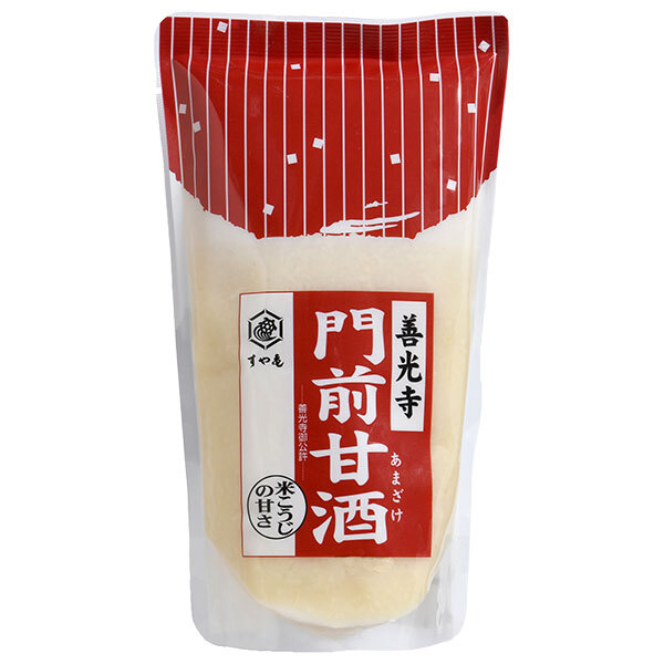 酢屋亀 善光寺 門前甘酒 濃縮タイプ 300g&times;48(12&times;4)袋入&times;(2ケース)｜ 送料無料 甘酒 米麹 あまざけ ノンアルコール 無加糖 すや亀｜ドリンクマーケット