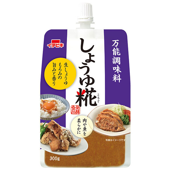 イチビキ しょうゆ糀 300g×10本入×(2ケース)｜ 送料無料 こうじ 米糀 もろみ しょうゆ 万能調味料