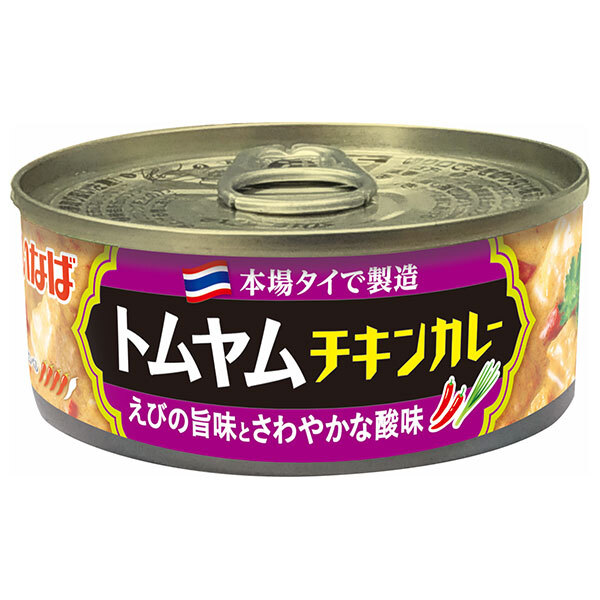いなば食品 トムヤム チキンカレー 115g缶×24個入×(2ケース)｜ 送料無料 缶詰 カレー 鶏肉 トムヤムクン