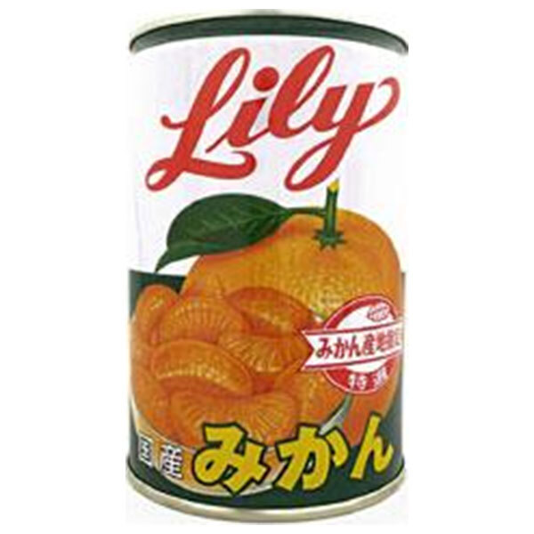 リリーコーポレーション Lily リリーのみかん4号缶 425g&times;12個入&times;(2ケース)｜ 送料無料 缶詰 みかん オレンジ クエン酸 Lily 菓子材料｜ドリンクマーケット