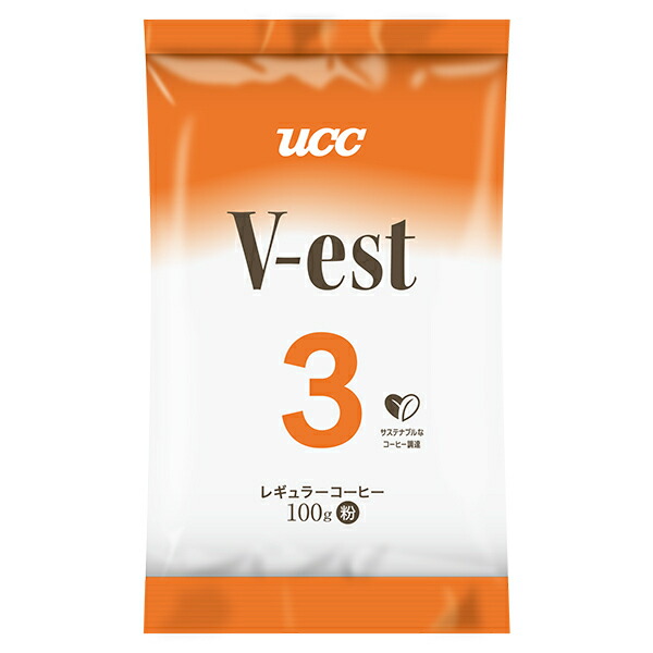 UCC ヴェスト No.3 (粉) 100g×5袋入×(2ケース)｜ 送料無料 嗜好品 コーヒー レギュラーコーヒー 珈琲