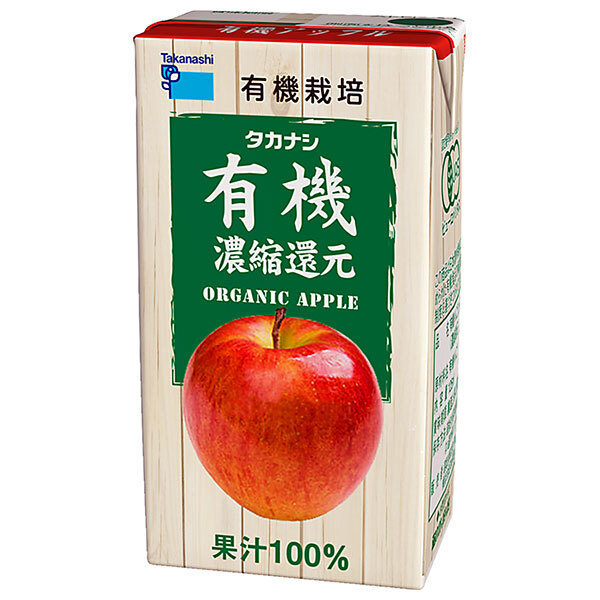 楽天市場】共進牧場 青森県産りんご100 125ml紙パック×24本入