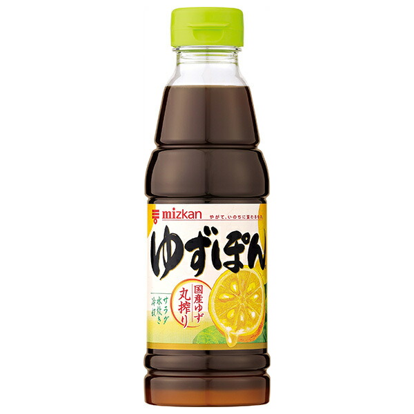 ミツカン ゆずぽん 360ml×12本入｜ 送料無料 ポン酢 ぽん酢 ポンズ 調味料 柚子ポン酢 お肉 ぎょうざ