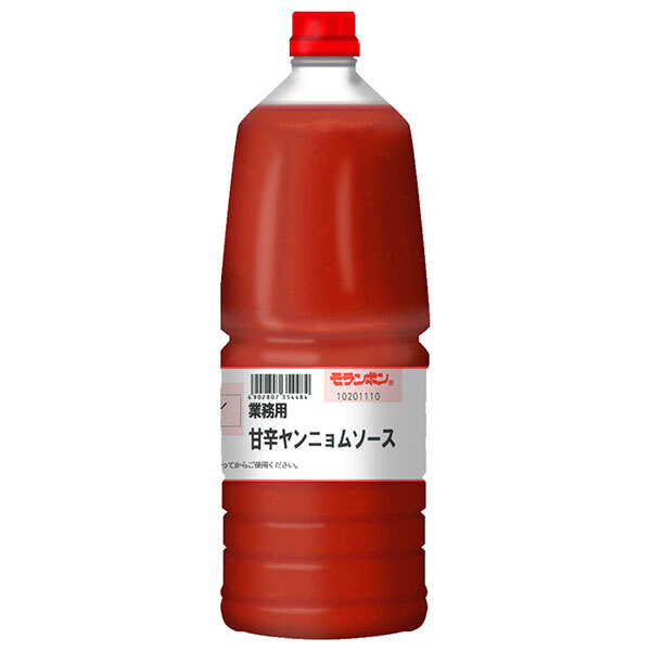 モランボン 業務用 甘辛ヤンニョムソース 2.1kg×2本入×(2ケース)｜ 送料無料 調味料 タレ 甘辛 ヤンニョム ソース