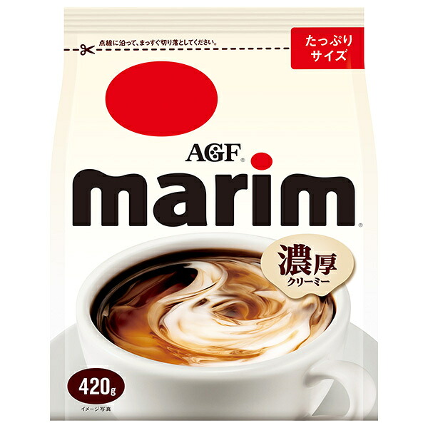 AGF マリーム 420g×12袋入｜ 送料無料 嗜好品 クリーミングパウダー クリーム