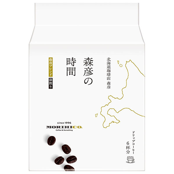 AGF 森彦の時間 ドリップコーヒー 森彦ブレンド (10g×6袋)×12個入×(2ケース)| 送料無料 ドリップ 深煎り ドリップコーヒー ドリップパック ブレンドコーヒー|ドリンクマーケット