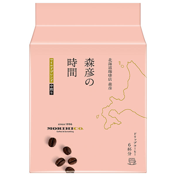 AGF 森彦の時間 ドリップコーヒー マイルドブレンド (10g×6袋)×12個入| 送料無料 ドリップ 深煎り ドリップコーヒー ドリップパック ブレンドコーヒー|ドリンクマーケット