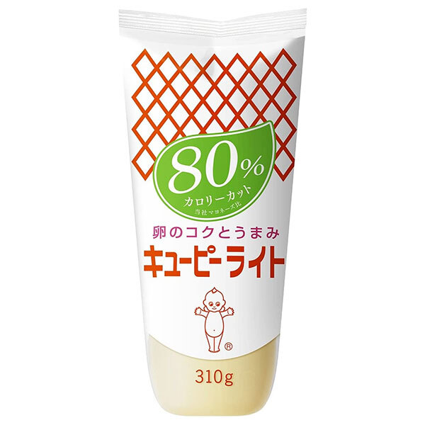 キューピー ライト 80%カロリーカット 310g×20袋入×(2ケース)｜ 送料無料 調味料 食品 マヨネーズ
