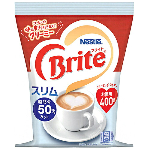 ネスレ日本 ネスレ ブライト スリム 400g袋×12袋入×(2ケース)｜ 送料無料 インスタント パウダー コーヒー 珈琲 ホット Brite