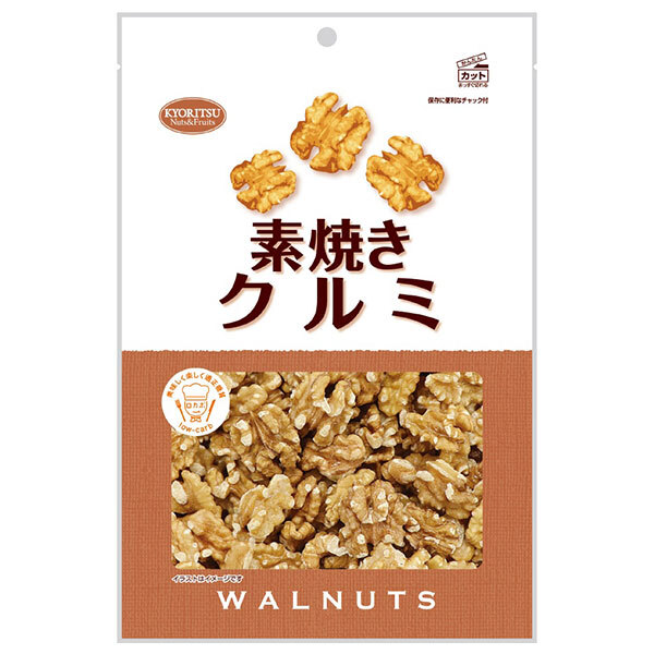 共立食品 素焼きクルミ 徳用 160g×6袋入×(2ケース)｜ 送料無料 お菓子 おつまみ ナッツ 素焼き ロースト くるみ クルミ 胡桃