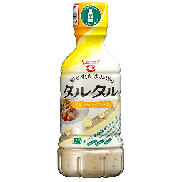 フンドーキン 卵と生たまねぎのタルタルドレッシングソース 325ml×12本入×(2ケース)｜ 送料無料 調味料 ドレッシング タルタルソース