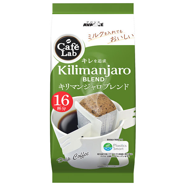 国太楼 カフェラボ キリマンジャロブレンド (6g×16P)×12袋入×(2ケース)| 送料無料 コーヒー 珈琲 キリマンジャロ ドリップパック ブレンドコーヒー|ドリンクマーケット
