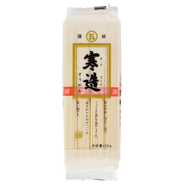 石丸製麺 寒造そうめん 400g×20袋入×(2ケース)｜ 送料無料 そうめん 乾麺 袋麺